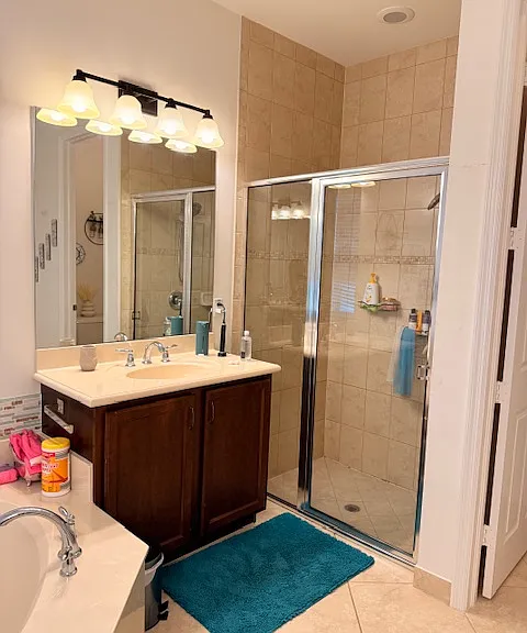 Master bathroom