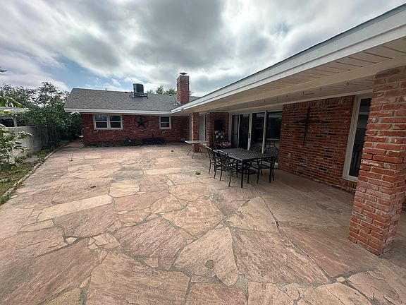 Back yard patio.