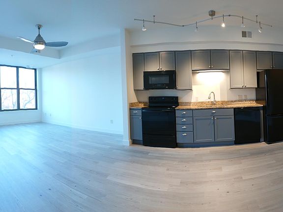 Open floor plan provides a totally customizable living space. Plenty of light from second-floor windows!