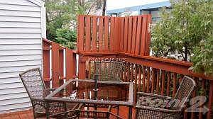 Rear Deck with Plenty of Storage