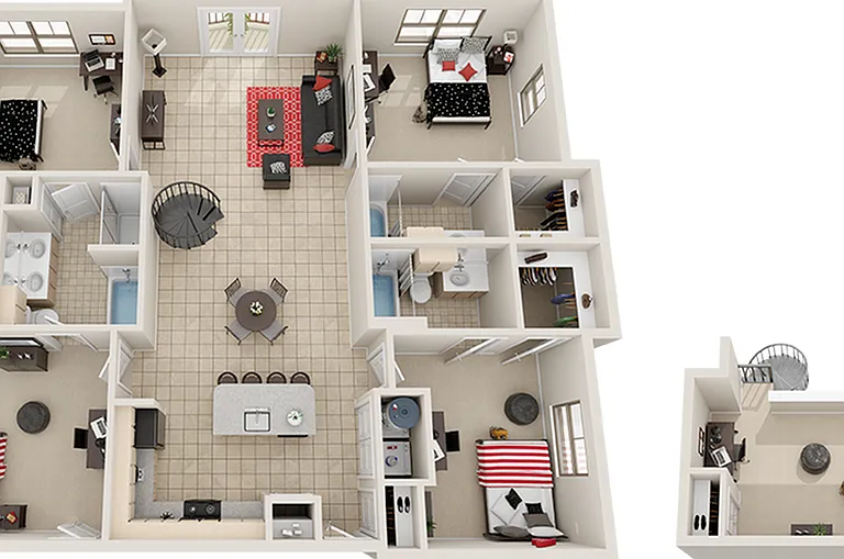 D1-LOFT- Villas on Guadalupe Austin Texas VOG