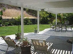 property backs to open space