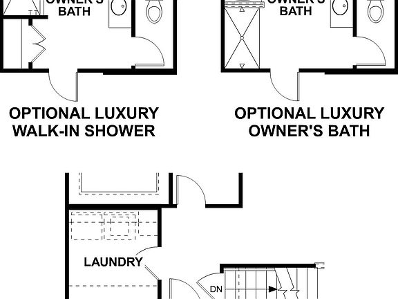 Danbury II Main Floor Options