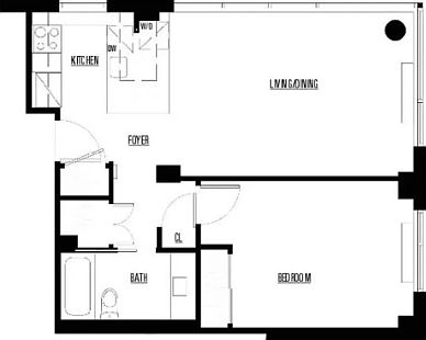 2nd image of 200 E 11th St APT 505