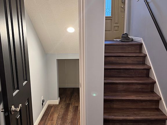 storage space, it goes all the way under the stairs.