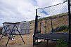 Large PRIVATE backyard backs to undeveloped land.