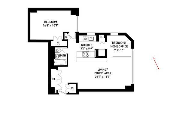 2nd image of 15 Charles St APT 7D