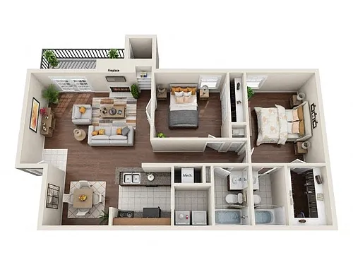 Floor plan The Cypress