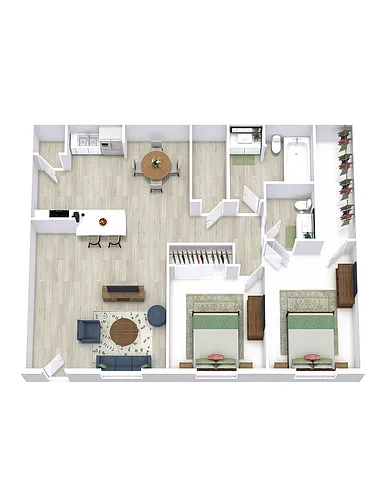 Floor plan 2b - Premium