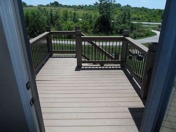Deck on rear off kitchen