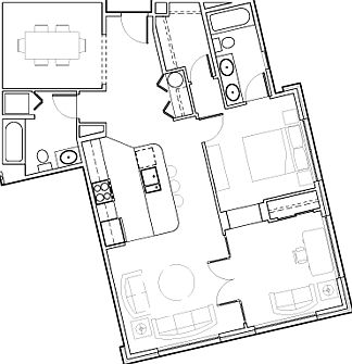 2nd image of 210 W Pioneer Ave #305