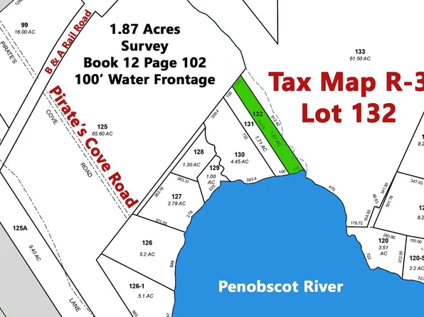 L 132 Pirates Cove Road, Stockton Springs, ME 04981