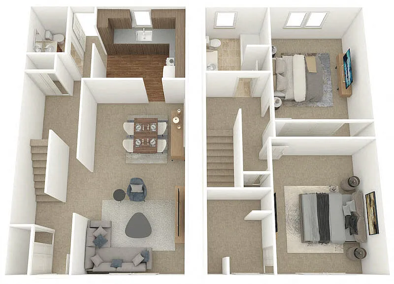 Floor plan Tamarack