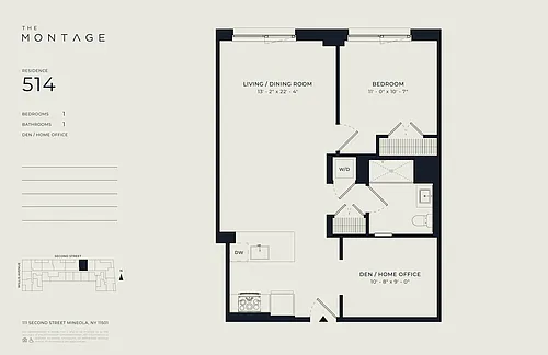 Floor plan 514
