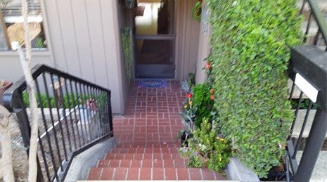 close up of entrance