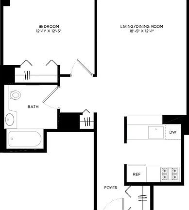 2nd image of 601 W 57th St APT 38E