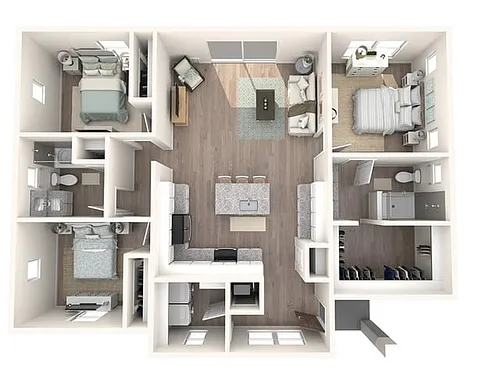 Floor plan C-C1