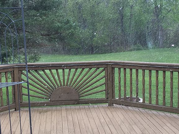 deck view to back yard