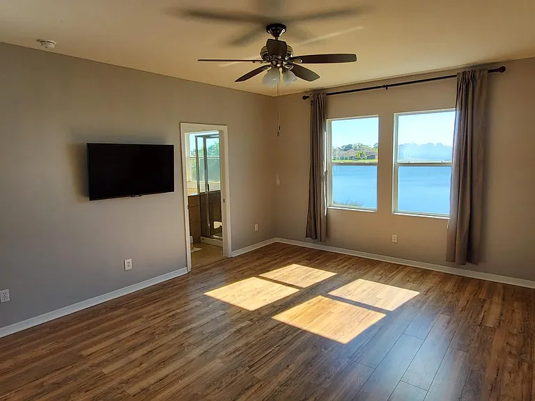 Primary Bedroom with Lake view