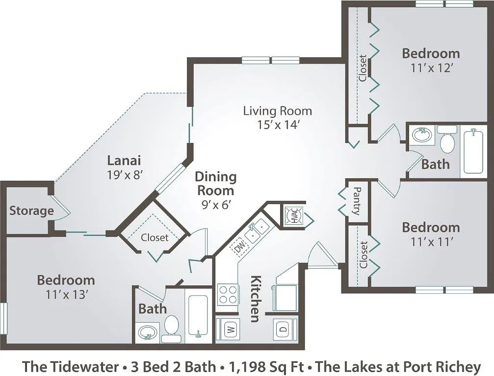Floor plan The Tidewater