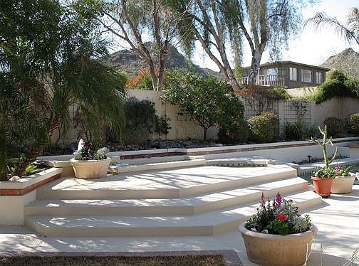 Resort-like backyard