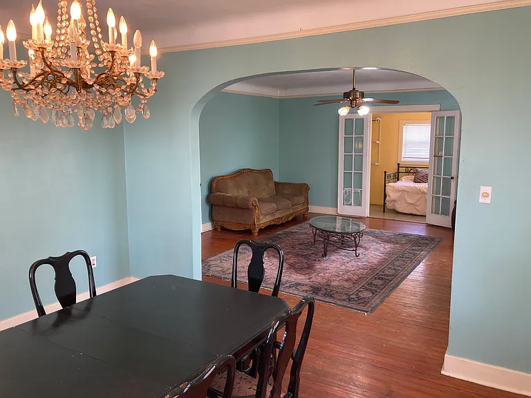 Living room & dining room