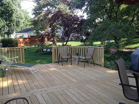 Rear deck