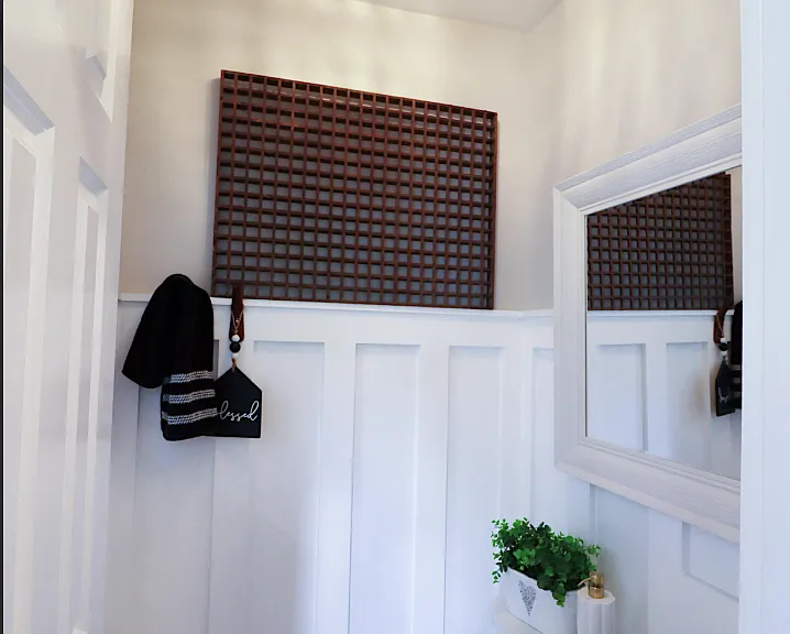 Convenient main-floor half bath