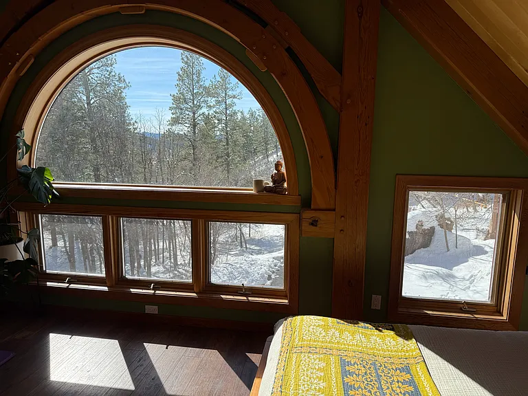 Second floor, larger bedroom with en suite