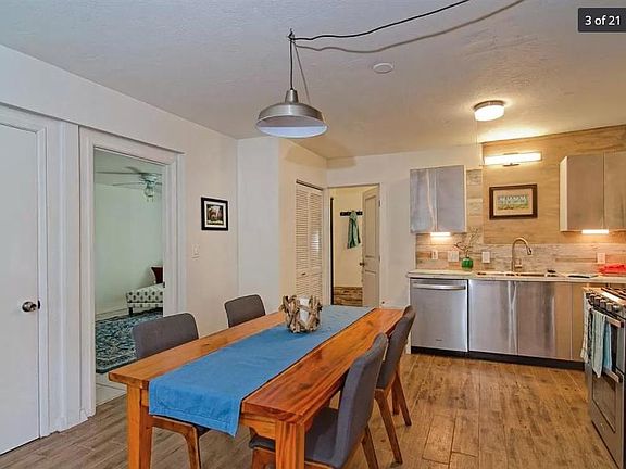 Dining and newer kitchen