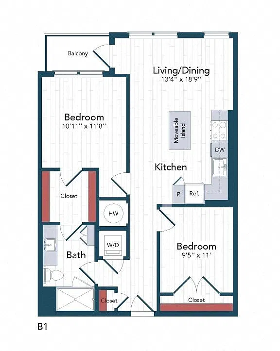 Floor plan B1