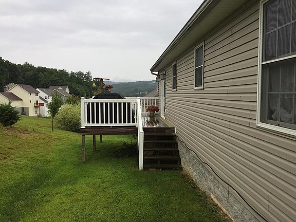 Backyard view with Deck