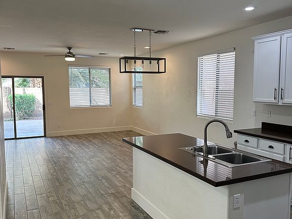 Kitchen with lots of light