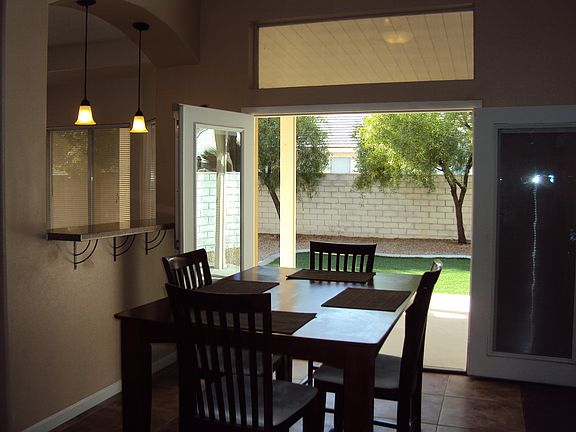 dining rm with French Doors