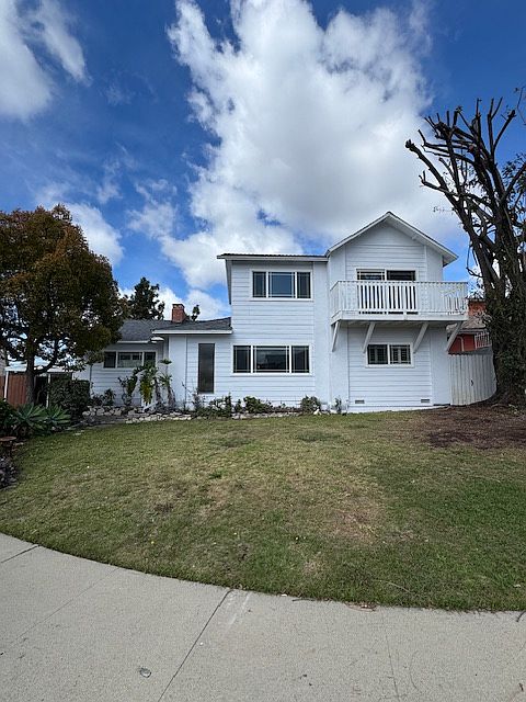 Large front yard