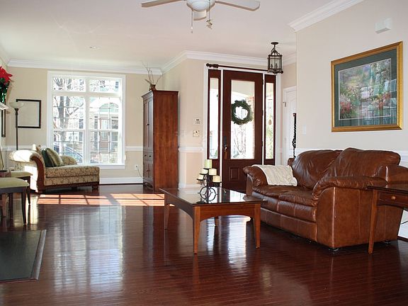 GIGANTIC living room w/ modified open floor plan
