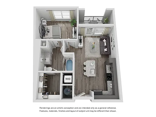 Floor plan A1a