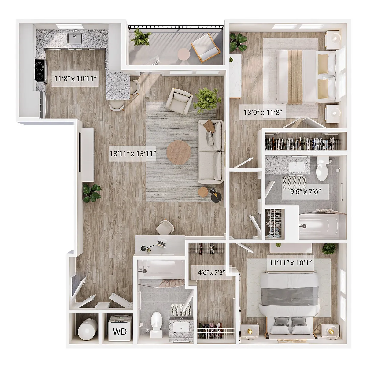 Floor plan The Pub