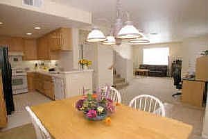 spacious living room & dining room