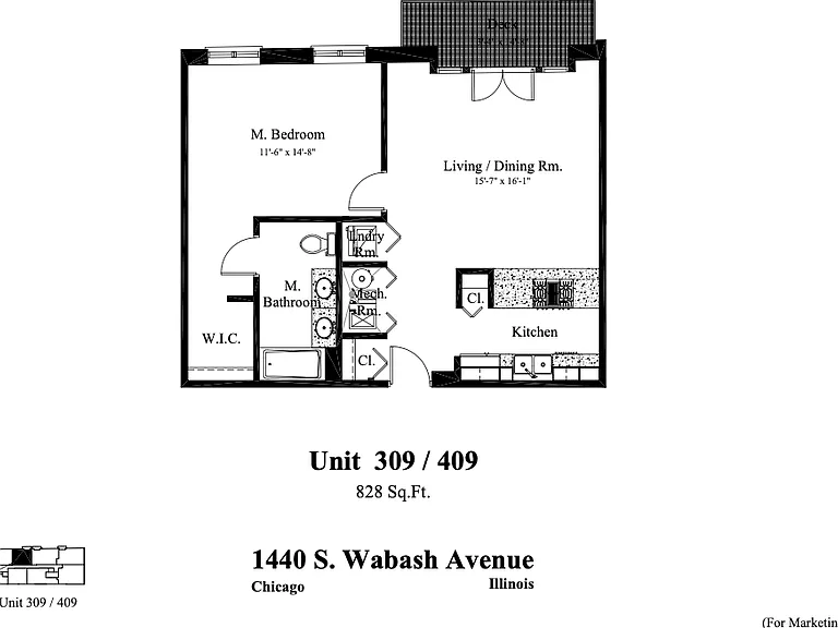 1440 S Wabash Ave #309 — Photo 18