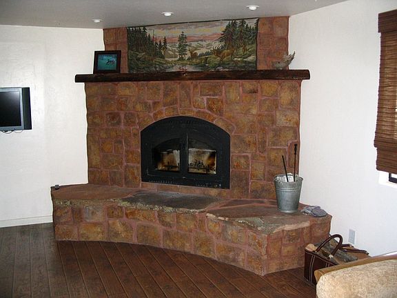 Fireplace in Great Room