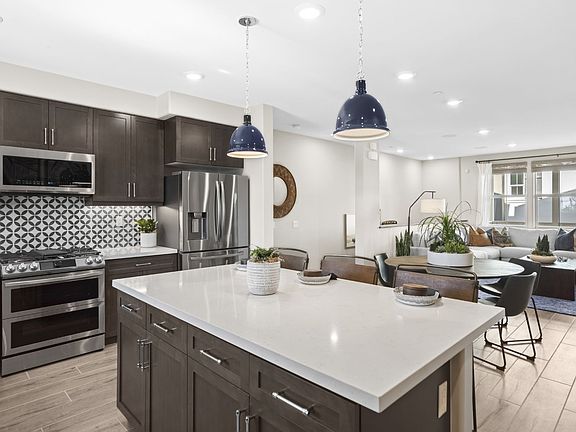 Kitchen Dining Living