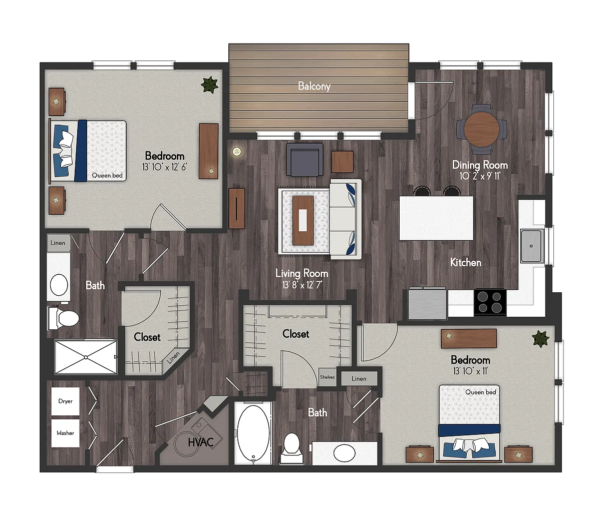 Floor plan Presley
