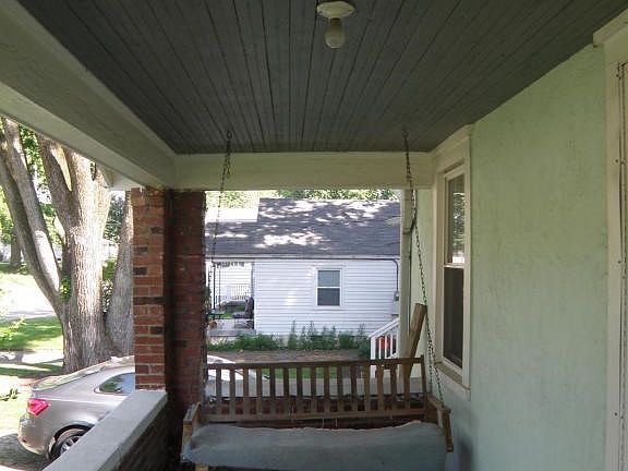 Covered front porch