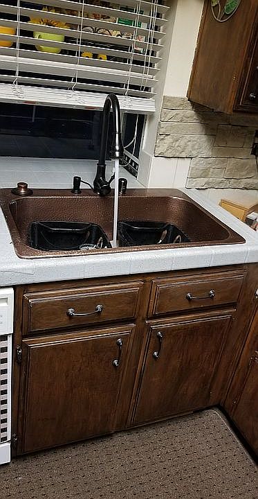 kitchen remodel copper sink 