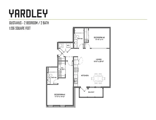 Floor plan Gustavus