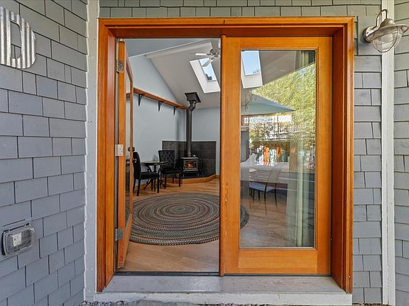 French doors front entrance