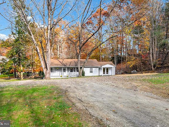 View from the middle of the driveway