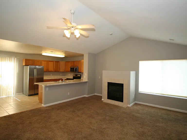 Open Floor Plan w/ Vaulted Ceiling