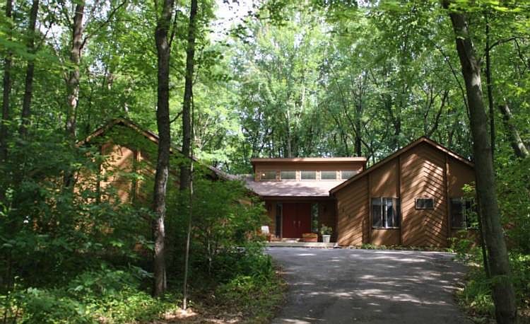 Serene setting on a beautiful maintenance free lot!